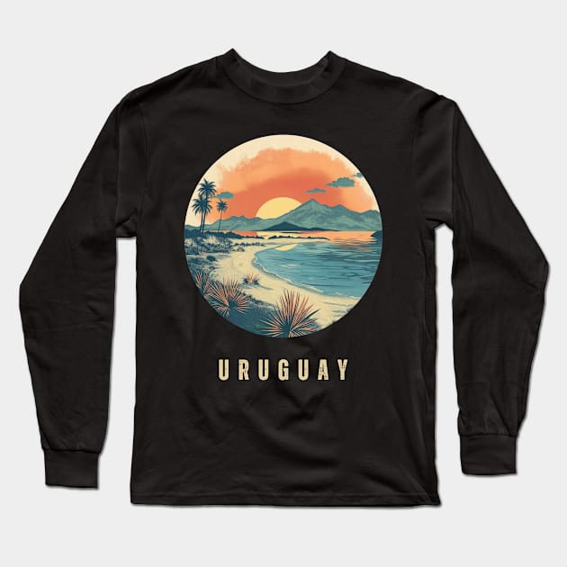 Uruguay Long Sleeve T-Shirt by Mary_Momerwids